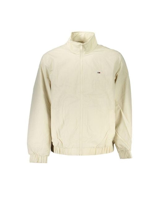 Tommy Hilfiger Natural Long Sleeve Recycled Jacket for men
