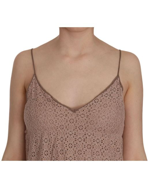 Pink Memories Pink Beige Spaghetti Strap A