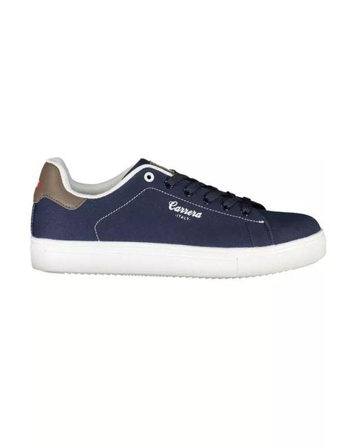 Carrera Blue Polyester Sneaker for men