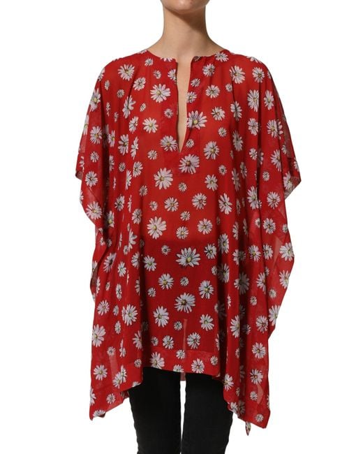 Dolce & Gabbana Red Floral V