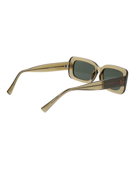 Replay Green Stainless Steel Sunglasses