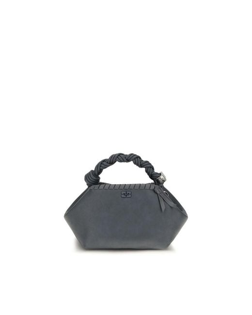 Ganni Blue Polyethylene Shoulder Bag
