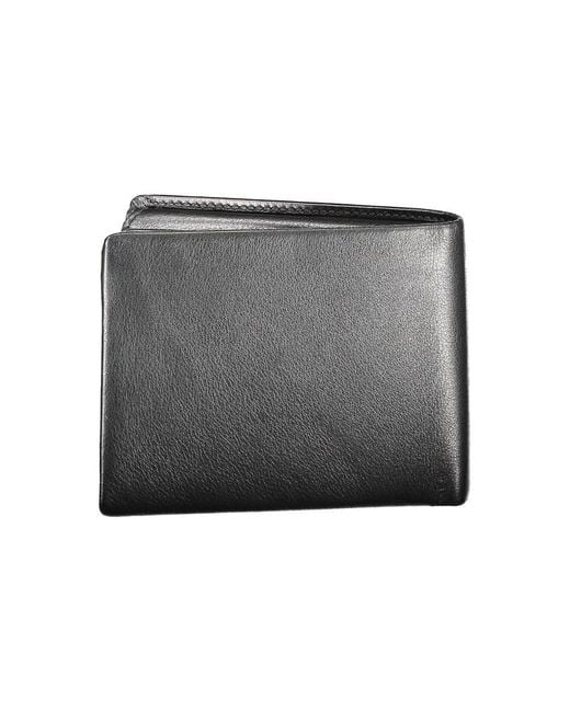 Guess Gray Classic Leather Wallet for men