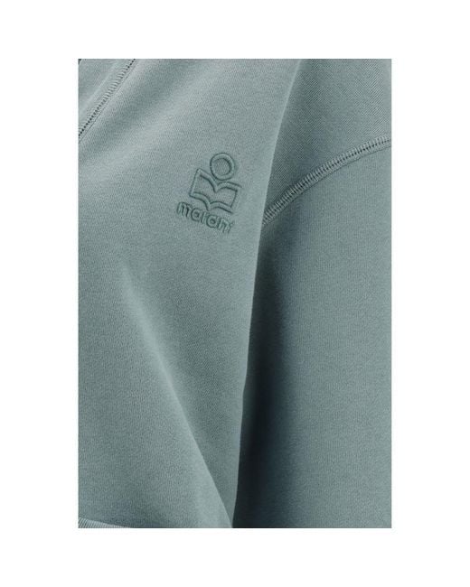 Isabel Marant Blue Gray Cotton Cardigan