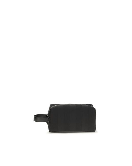 Fendi Black Beige Polyamide Wallet for men