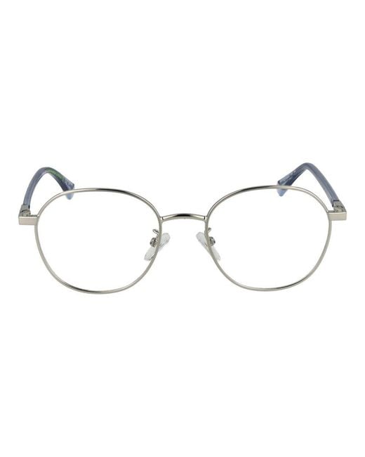 Polaroid Metallic Silver Metal Glasses (frames)