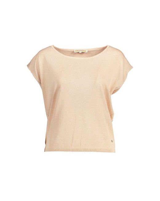 Kocca Natural Pink Polyester Tops & T