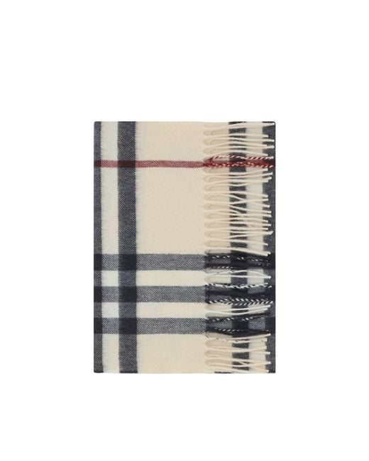 Burberry Multicolor Beige Cashmere Scarf for men