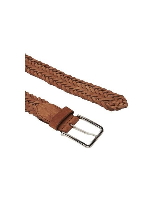 Calvin Klein Brown Leather Regular Belt for men