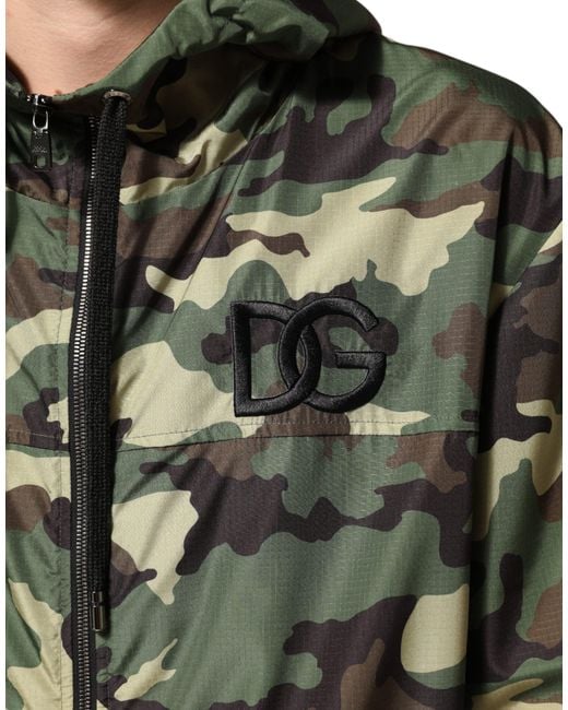 Dolce & Gabbana Green Light Jackets for men
