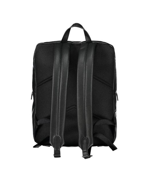 Calvin Klein Black Chic Eco-Friendly Designer Backpack for men
