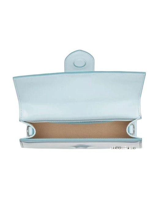 Jacquemus Pale Blue Leather Le Grand Bambino Handbag