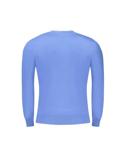 Roberto Cavalli Blue Viscosa Sweater for men