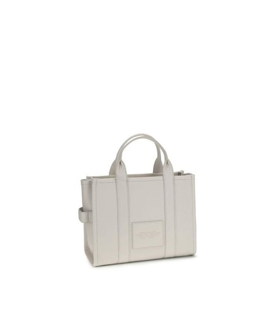 Marc Jacobs Gray Calf Leather Bos Taurus Handbag Bag