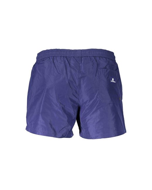 Karl Lagerfeld Blue Polyester Swim Boxer for men