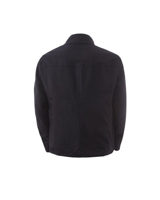 Lardini Blue Wool Jacket for men