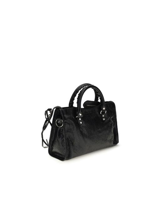 Balenciaga Black Lamb Ovis Aries Aries Handbag