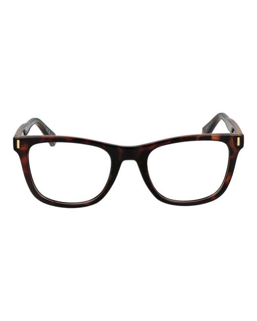 Polaroid Black Brown Polyester Glasses (frames)