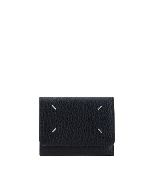Maison Margiela Black Calf Leather Bos Taurus Wallet