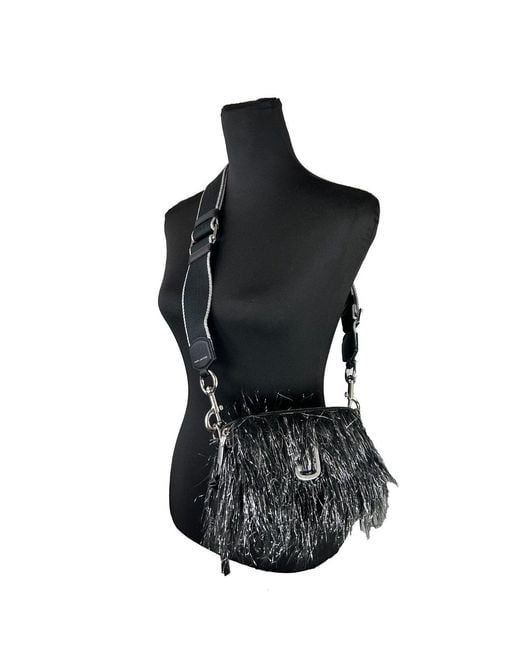 Marc Jacobs Black The Snapshot Creature Crossbody Bag Leather