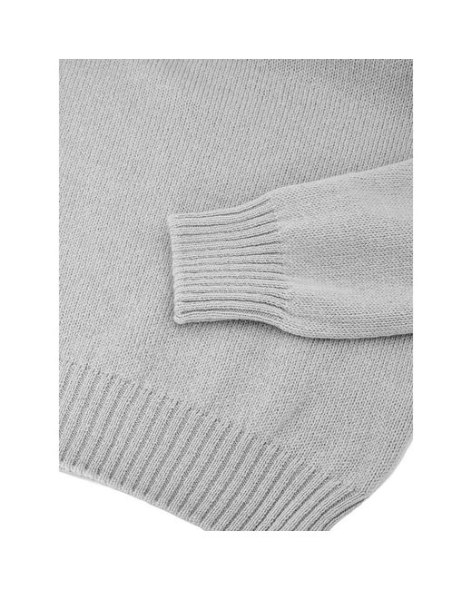 Gran Sasso Gray Wool Turtleneck for men