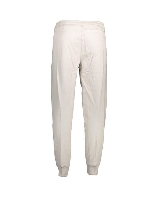Calvin Klein Gray Grigio Cotton Men's Sweatpant for men