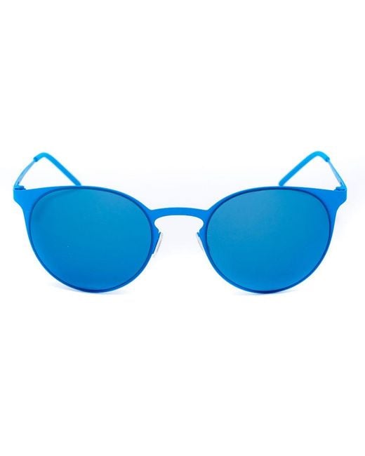 Italia Independent Blue Metal Sunglasses