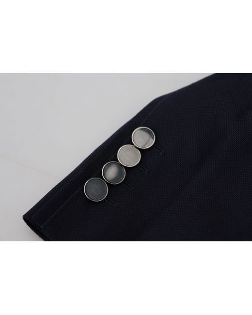 Dolce & Gabbana Blue Elegant Single-Breasted Blazer for men
