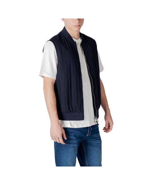Antony Morato Blue Cotton Jacket for men