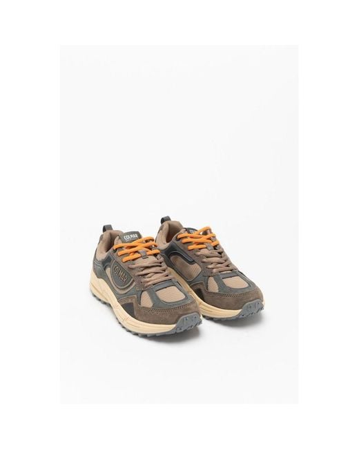 Colmar Multicolor Brown Polyester Athletic Sneakers for men