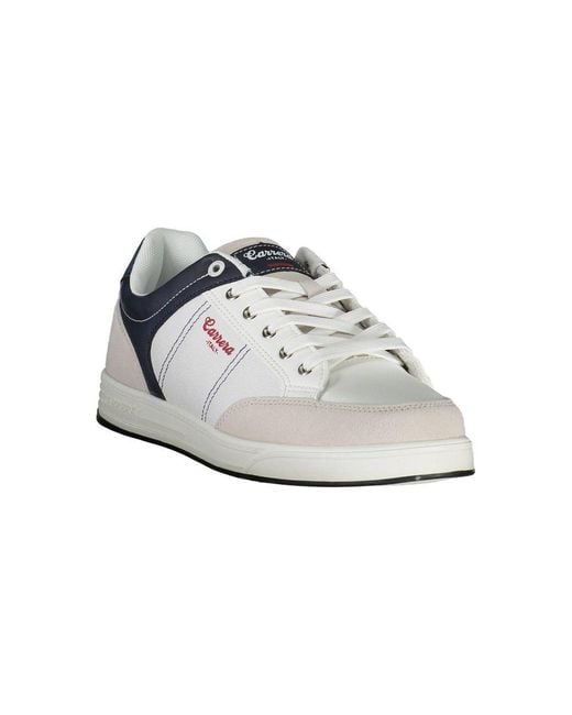 Carrera White Polyethylene Sneaker for men