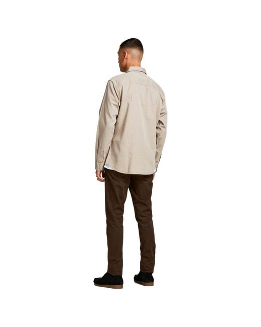 Jack & Jones Natural Beige Jeans Shirt for men