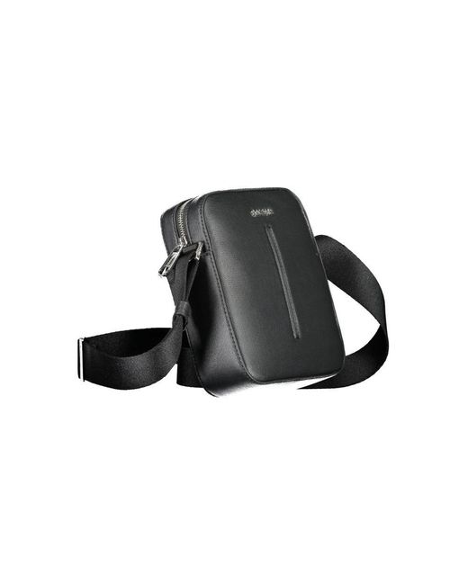 Calvin Klein Gray Polyester Shoulder Bag for men