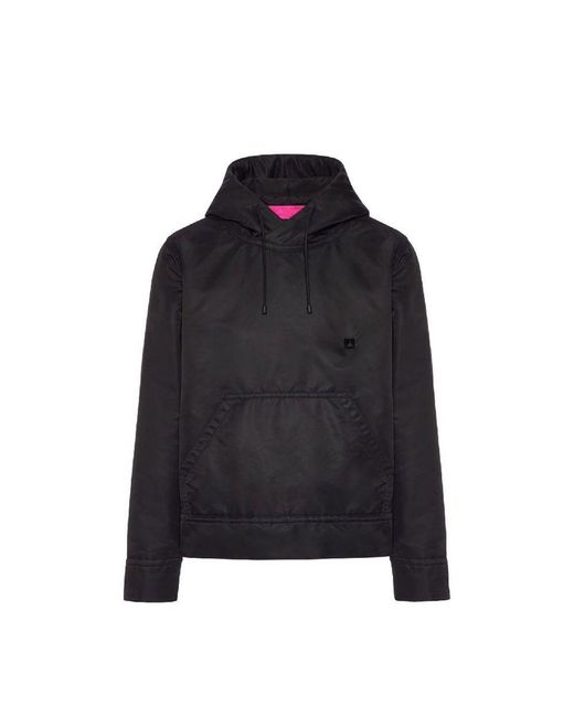 Valentino Black Nylon Shell Jacket for men