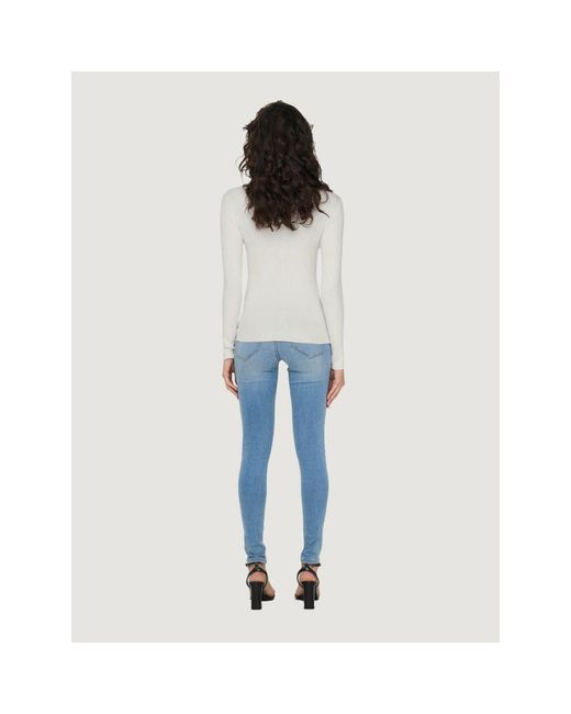 Jacqueline De Yong White Viscose Shirt