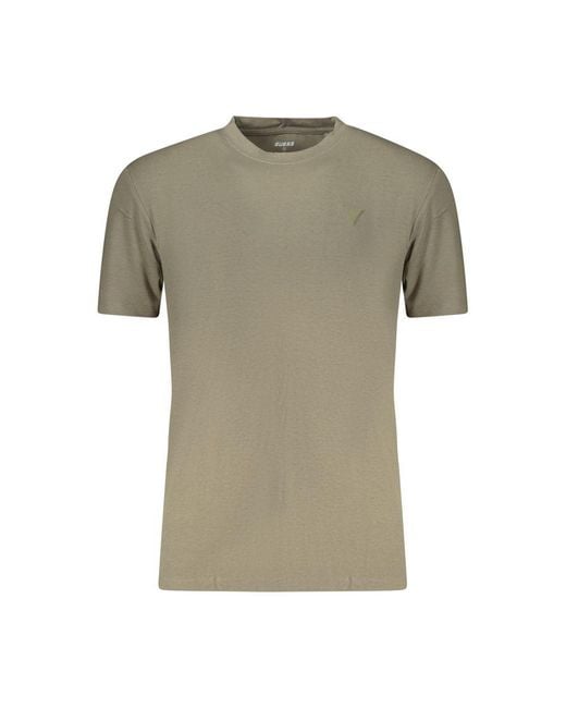 Guess Green Verde Cotton Men T for men