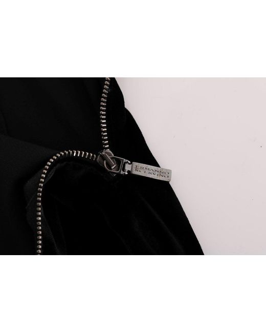 Ermanno Scervino Black Sleek High-Waist Trousers