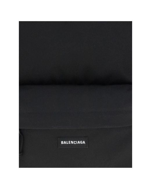Balenciaga Black Polyamide Backpack for men