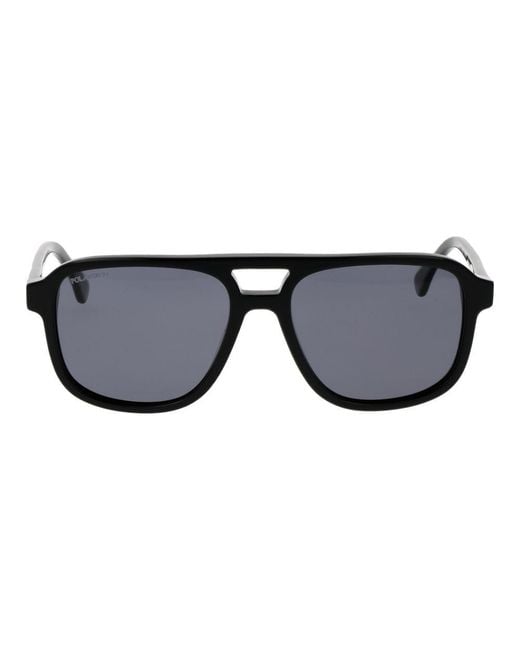 Replay Black Acetate Sunglasses for men