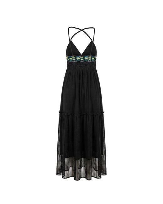 Trussardi Black Cotton Dress