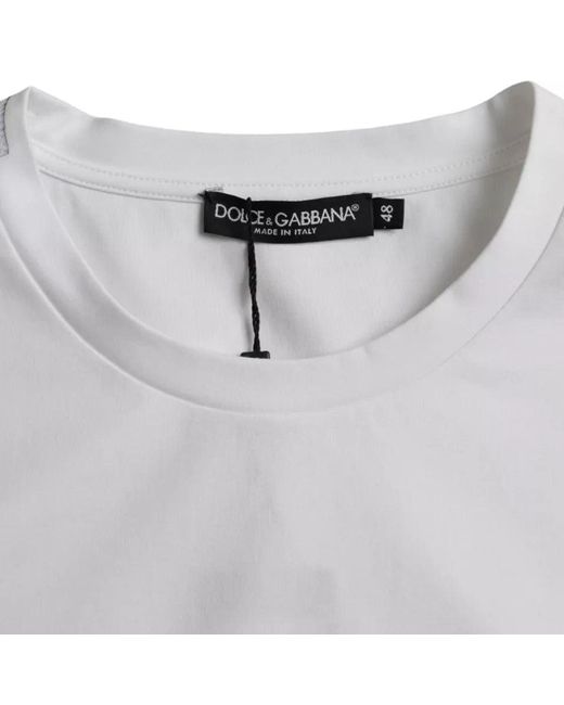 Dolce & Gabbana Gray T-Shirts for men