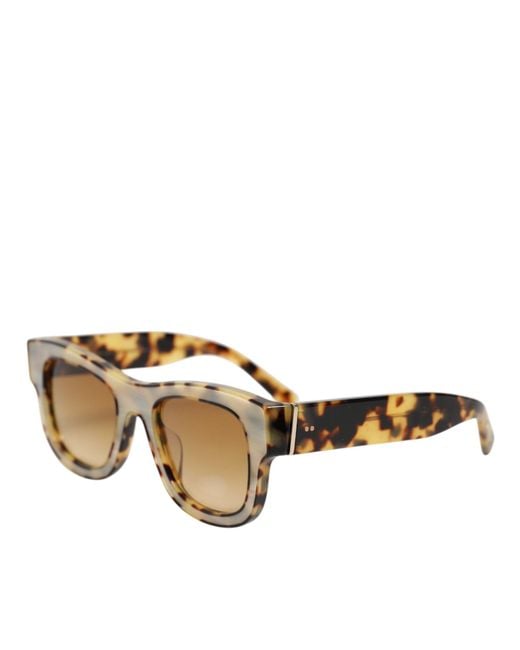 Dolce & Gabbana Natural Dg4379F Tortoiseshell Gradient Acetate Shades Sunglasses