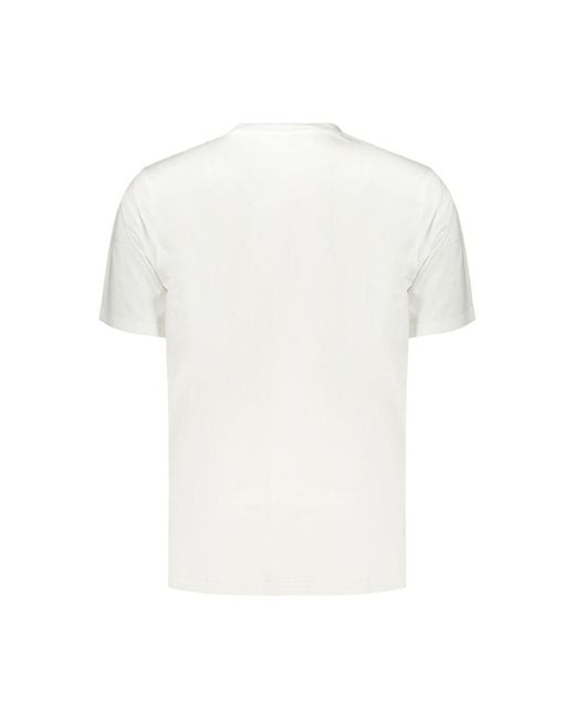 Converse White Cotton Mens T for men