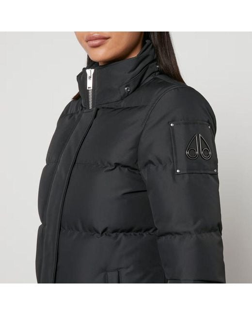 Moose Knuckles Black Polyester Jackets & Coat