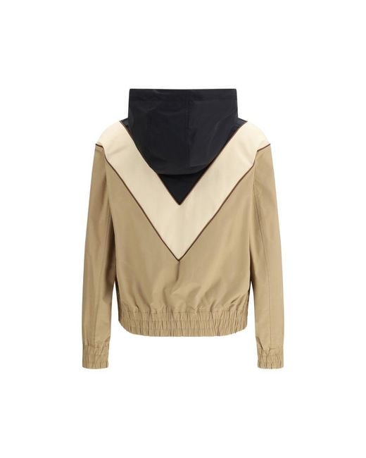 Valentino Garavani Green Multicolor Polyester Shell Jacket for men