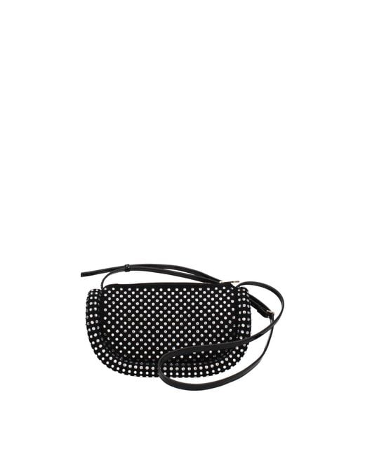 J.W. Anderson Black Leather Crossbody Bag for men