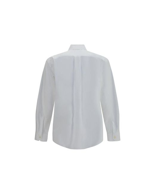 Our Legacy Gray Lyocell Dress Shirt for men