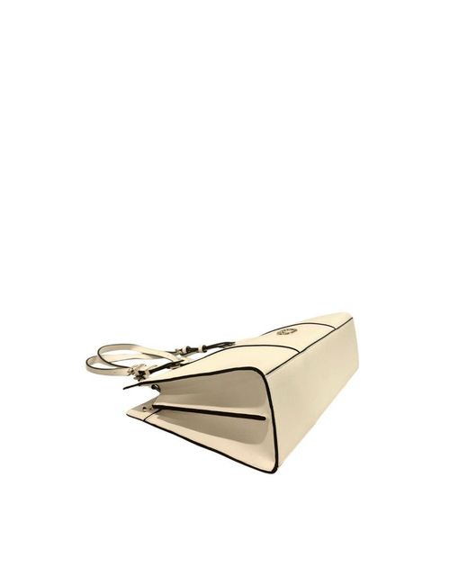 Twinset Natural White Pu Shoulder Bag