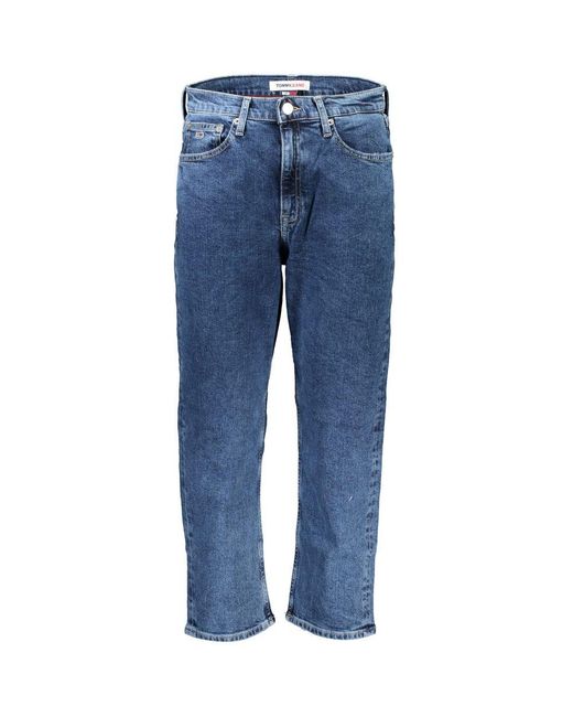 Tommy Hilfiger Blue Blu Cotton Jeans