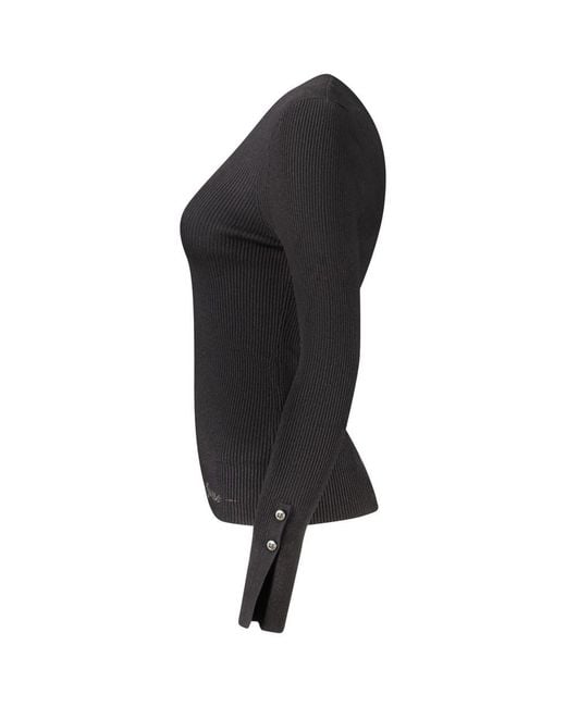 Guess Black Round-Neck Knitwear